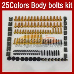 Kit completo de tornillos de carenado de motocicleta para Aprilia RSV250 RS-250 RSV250RR RS 250 RS250 RR 98 99 00 01 02 03 MOTO Body Windshield Bolt Tornillos Tuercas 268PCS / Set