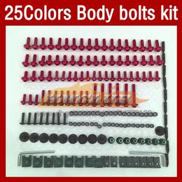 Kit completo de tornillos de carenado de motocicleta para HONDA CBR 125R 125 125CC CBR125 R C CBR125R 11 12 13 14 15 16 17 18 MOTO cuerpo parabrisas tornillos tuercas 268 unids/set