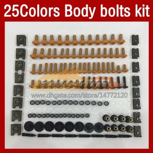 Complete motorfietsbeurtjes Bouten Volledige schroefkit voor Yamaha YZF R1 1000 CC YZF1000 YZF-R1 YZFR1 04 05 06 2004 2004 2005 2006 MOTO BODY RUITBOUT BOUT BOUT BOUT BOUT BOUT NOOPS 268PCS