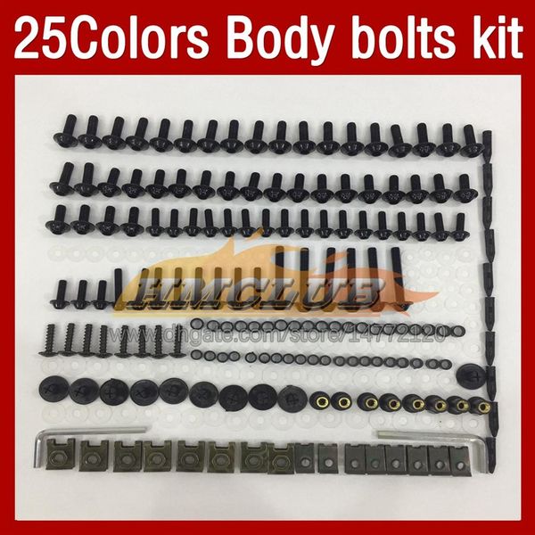 Kit completo de tornillos de carenado de motocicleta para KAWASAKI NINJA ER-6N 09-11 ER6N ER 6N 6 N 09 10 11 2009 2010 2011 MOTO Body W2773