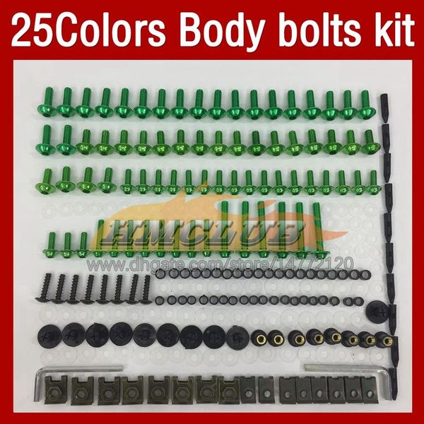 Kit completo de tornillos de carenado para motocicleta HONDA VFR400RR NC24 VFR400 RR VFR 400RR RVF 400 RR 87 88 1987 1988 MOTO Body 208t