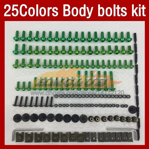 Kit completo de tornillos de carenado para motocicleta HONDA VFR400RR NC24 VFR400 RR VFR 400RR RVF 400 RR 87 88 1987 1988 MOTO Body 237r