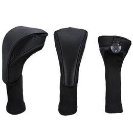 Complete set clubs 3-delige set Long Neck Golf Club Head Covers Wood Driver Protect Headcover Number Tag Fairway HeadCover Accessoires 230602