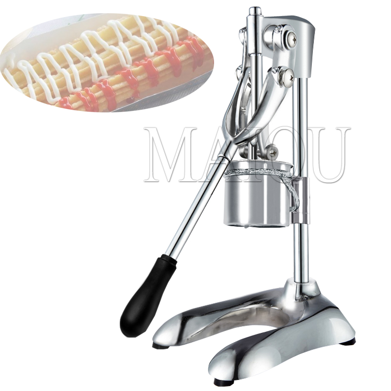 Kompletter Ausrüstungssatz für 30 cm Pommes-Frites-Maschine, superlanger Pommes-Frites-Extruder, Presse