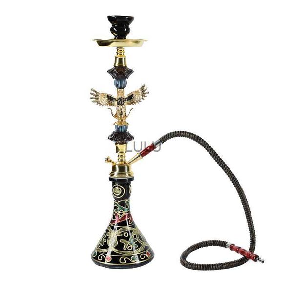 Juego completo Tabaco Shisha Hookah Pipa para fumar Accesorios Frasco Boquilla Chicha Tube Head Repuestos para Hookah Stove Shisa HKD230809