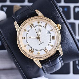 Montre à complications pour homme, automatique, mécanique, taille 40mm x 8mm, étanche à 50M, réplique officielle de qualité, montre-bracelet, garantie d'un an avec boîte 016A