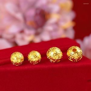 Composants Vente en gros Bracelet rempli d'or Perles Alliage d'argent Charmes Bijoux Cadeaux