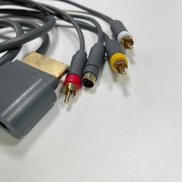 Cable AV compuesto para Xbox360 Controlador delgado High definitio AV Audio Audio Video Piezas de reemplazo de cable