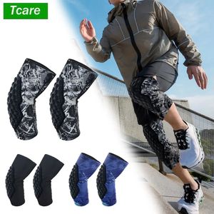 Compression Gnee Pads Sports Leg Sleeve for Basketball Volleyball Football Anti-Slip Knee Protector Sleeves For Youth Adult 240528