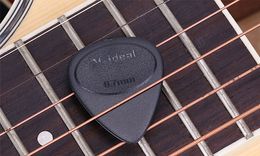 Compression resistant, matte, non-slip guitar picks