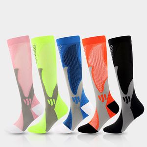 Chaussettes de compression 20-30 mmHg pour hommes femmes infirmières médicales athlétique voyage sport course à pied cyclisme