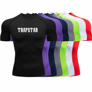 Compri Shirt Hommes Gym Running T-shirt Séchage rapide Respirant Fitn Sport Chemises Sportswear Formation Sport Collants Rguard D42e #