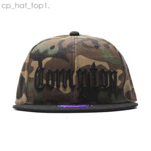 Compton Cap Ball Caps Camouflage Broidered Baseball Brim Brim Flat Cap Hip-hop Dance noir blanc chapton 2760