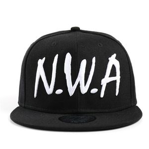 Gorra de béisbol deportiva Compton menwomen Vintage Black NWA letter Gangsta Hip-hop hat 220513