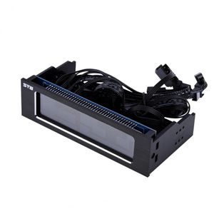 Freeshipping Computer 4-fans Snelheidsregelaar CPU-temperatuursensor 3PIN + 4PIN INTERFACE COMPUTER COOLING AFGEVING VOOR LCD-PANEL