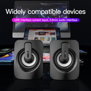 Computer 4D Surround Sound Mini Subwoofer Muzieklaptops Mobiele telefoons Stereo Bluetooth-luidsprekers