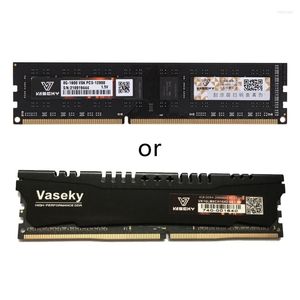 Computer 8G PC-Speicher Vaseky Schwarz Langlebiges Modul Desktop-Speicherkarte PC3 DDR3 1600 MHz 2023