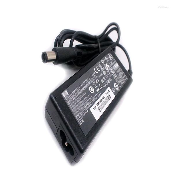 Câbles d'ordinateur 18.5V 3.5A 65W Adaptateur secteur Chargeur pour ordinateur portable PA-1650-02HC PPP009L-E Pour ProBook 450 G0 G1 4210s 4230s 4310s 4311 4311s 4320