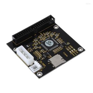 Câbles d'ordinateur 1PC SD SDHC Carte mémoire TF IDE 3.5 40 broches mâle Adaptateur de disque dur Convertisseur haute vitesse