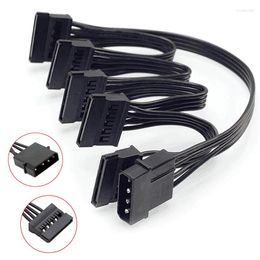 Computer Kabels 4Pin Harde Schijf Voedingskabel 1 Male Naar 3/4/5/6 Vrouwelijke splitter Adapter SATA Disk Extension Voor DIY PC Sever