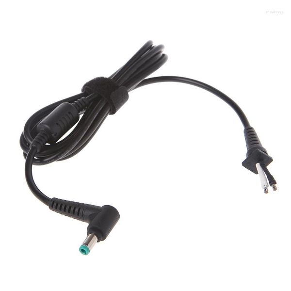 Cables de computadora 5,5 2,5mm enchufe macho DC Cable adaptador de fuente de alimentación 16AWG para Asus Lenovo Laptop Notebook Drop