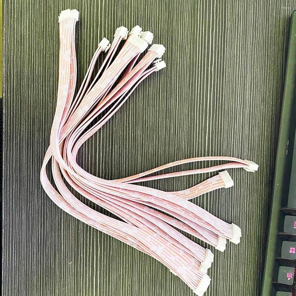 Câbles d'ordinateur 5 pièces 30cm 18 broches câble de Signal mineur connecter les données pour Antminer Bitmain S9 S7 L3 ruban de carte de commande de Machine