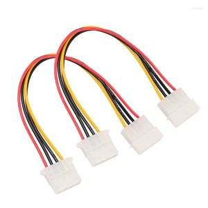 Computerkabels 7,87 in Molex IDE Power Extension Cable M/F - 4 Pin Connector 2 stuks