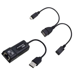 Computer Cables & Connectors 2.0 To RJ45 Adapter/ 2X Mirco USB Cable LAN Ethernet Adapter For Amazon Fire TV 3 Or Stick GEN 2Computer