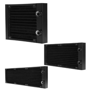 Computerkabels connectoren 240 mm/360 mm pc koeler waterkoeling 12 buizen aluminium radiator CPU koellichaamuitwisselaar voor koelcomputer