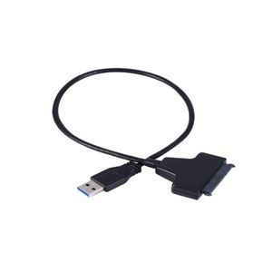 Connecteurs de câbles d'ordinateur PC USB 30 à SATA 22 broches Adaptateur d'alimentation pour 25 HDD Disque dur SDD Disque 7588530 Drop livraison Ordinateurs Network Otivi