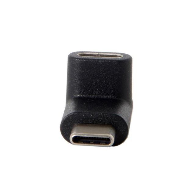 Connettori per cavi per computer Reversibile 90 gradi verso l'alto o verso il basso USB 3.1 Type-C Adattatore di estensione da maschio a femmina per laptop PhoneCo