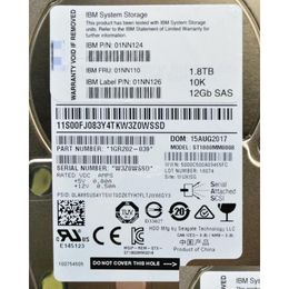 Connecteurs de câbles d'ordinateur S pour Ibm 01Nn110 01Nn124 Ahf4 1.8 to 10K 12 go Sas 2.5 Hdd Storwize 2076 V7000 00Fj083, livraison directe, calcul Ot6Rb