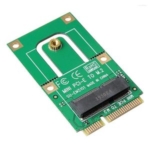 Cables de computadora Conectores S Ngff a Mini Pci-E M2 Adaptador Convertidor Tarjeta de expansión Clave E Interfaz para modo inalámbrico Bluetooth Wifi D Otnda