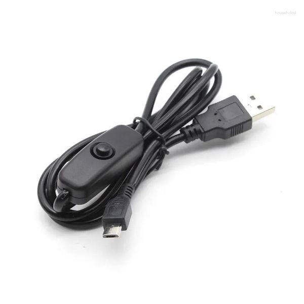 Connecteurs de câbles d'ordinateur S USB vers DC 5V 2.5A Micro Charger ALIMAGE ALIMENTATION POUR RASPBERRY PI 4 4B 3A TYPE C AVEC LA LIVRAISON DU STANT DROIT OTJWU