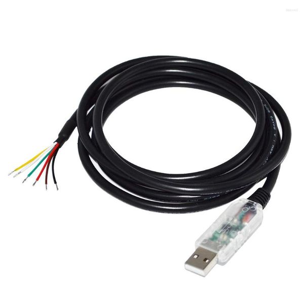 Câbles informatiques FTDI FT232RL USB TO RS485 6 CORE 6P WE CONVERTER SERIAL COMMUNICATION CABLE COMPATIBLE USB-RS485-WE-1800-BT GND DATA A B-