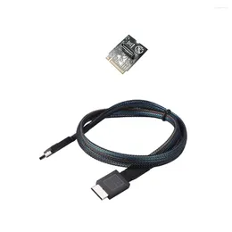 Câbles d'ordinateur GPD Original Oculink câble SFF-8611 et M. 2 à 8612 carte adaptateur pour station d'extension graphique G1