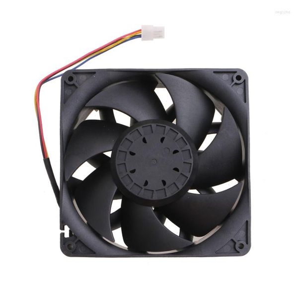 Câbles d'ordinateur ventilateur de refroidissement haute puissance 4 broches KZ14038B012U Compatible avec Whatsminer 12V 7.2A 14 Cm M20S M21S refroidisseur industriel