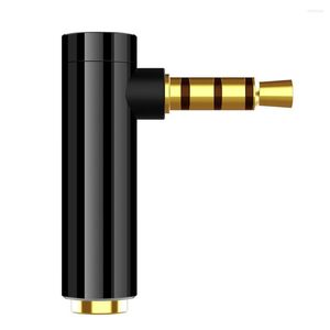 Câbles d'ordinateur Jack 3.5 Mm mâle à femelle adaptateur Audio 90 degrés 3.5mm connecteur de prise pour câble de haut-parleur Aux casque