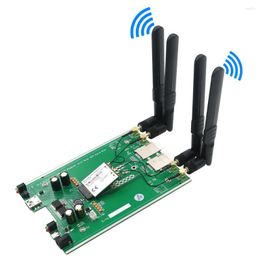 Câbles d'ordinateur M.2 (NGFF) Module 3G/4G/5G vers adaptateur USB 3.0 avec double emplacement pour carte SIM et alimentation auxiliaire