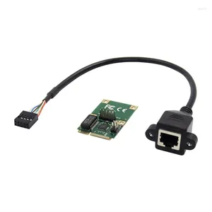 Computerkabels Mini PCI-E Gigabit Ethernet-kaart PCI-Express 10/100/1000 Mbps Overdrachtssnelheid Dropship