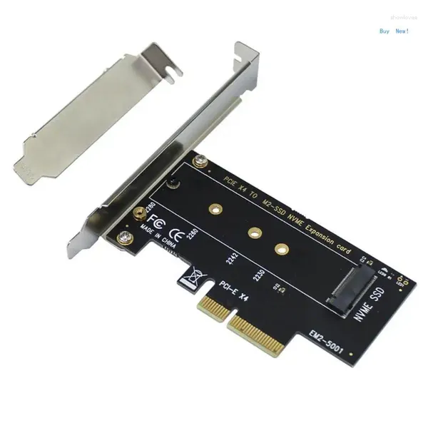 Câbles d'ordinateur NVMe vers PCI-e, carte d'extension de contrôleur hôte, prise en charge 2230 2242 2260 2280, adaptateur M.2 PCIe M Key SSD