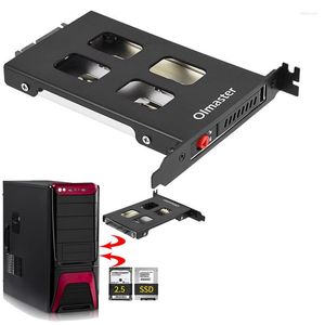 Computerkabels Oimaster PCI Mobile Rack Behuizing Hard Disk Drive Case Box voor 2,5 inch SATA SDD HDD -adapter