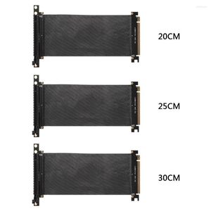 Computerkabels PCI Express 16x Flexibele kabelkaart Hoge snelheid Extension Port Adapter Riser 1 Slot PCIE X16 voor 1U 2U 3U MINING MINER