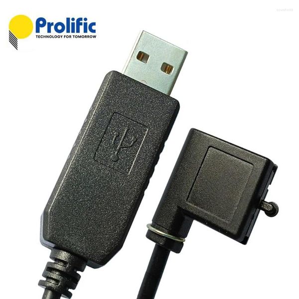 Câbles d'ordinateur Câble série Prolific PL2303 avec Eplug RS232 USB vers E2plug pour Garmin ETrex EMap Geok Mise à jour GPS