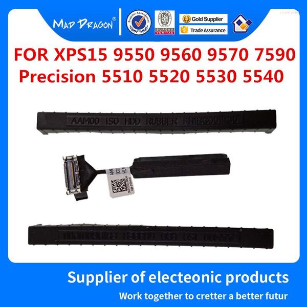 Cables de computadora SATA disco duro HDD conector Flex Cable para XPS15 9550 9560 9570 7590 precisión 5510 5520 5530 5540 0XDYGX XDYGX 0