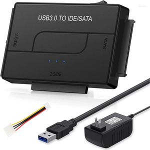 Câbles d'ordinateur adaptateur SATA/IDE vers USB 3.0 convertisseur de disque dur pour disques SATA/IDE/SSD 2.5 