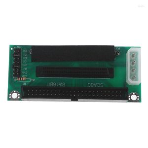 Câbles d'ordinateur SCSI 80 broches à 68 broches, adaptateur 50 broches, carte de transmission de données pour Mini PC, accessoires de disque dur IDE 50 broches