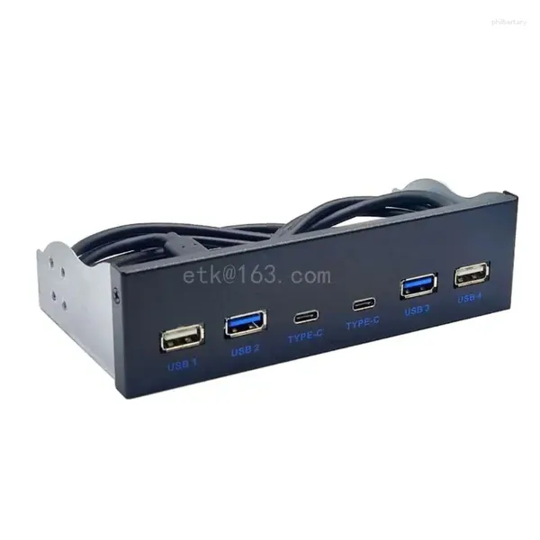 Panneaux avant USB 3.0 USB 3.0 pour le bureau 5.25 