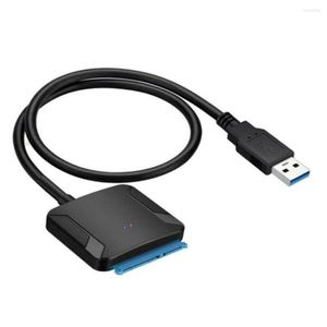 Computerkabels USB 3.0 naar SATA -adapteromzetterkabel USB3.0 Harde schijf snelle transmissie voor 2,5/3,5 inch HDD/SSD