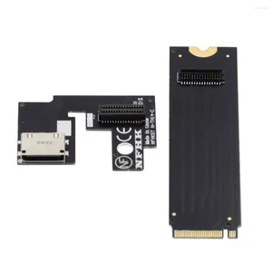 Câbles d'ordinateur Xiwai M.2 à Oculink SFF-8612 NGFF PCI-E 3.0 M-key Host Adapter pour ThinkBook 14 carte graphique externe SSD